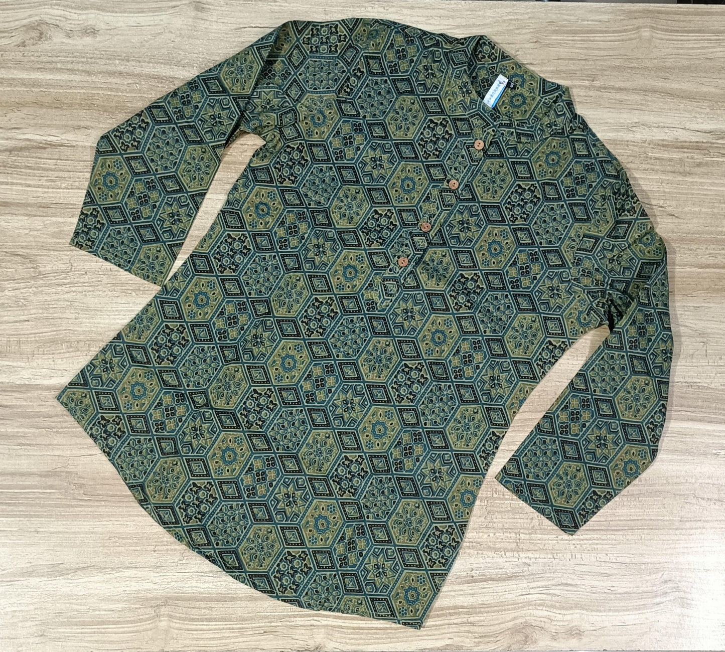 Women's Ethnic Printed Cotton Kurta