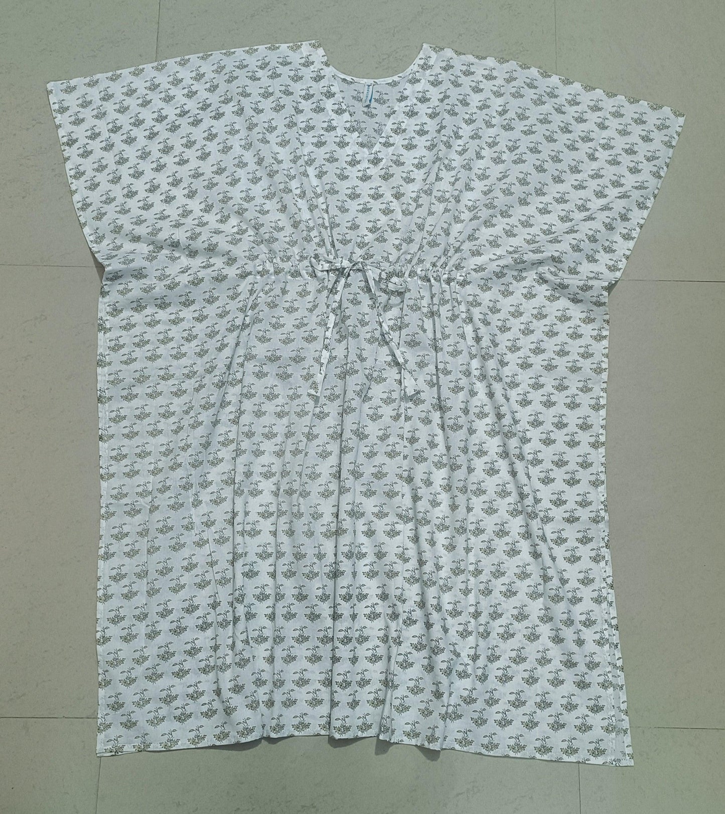 Women's Printed Kaftan Dress