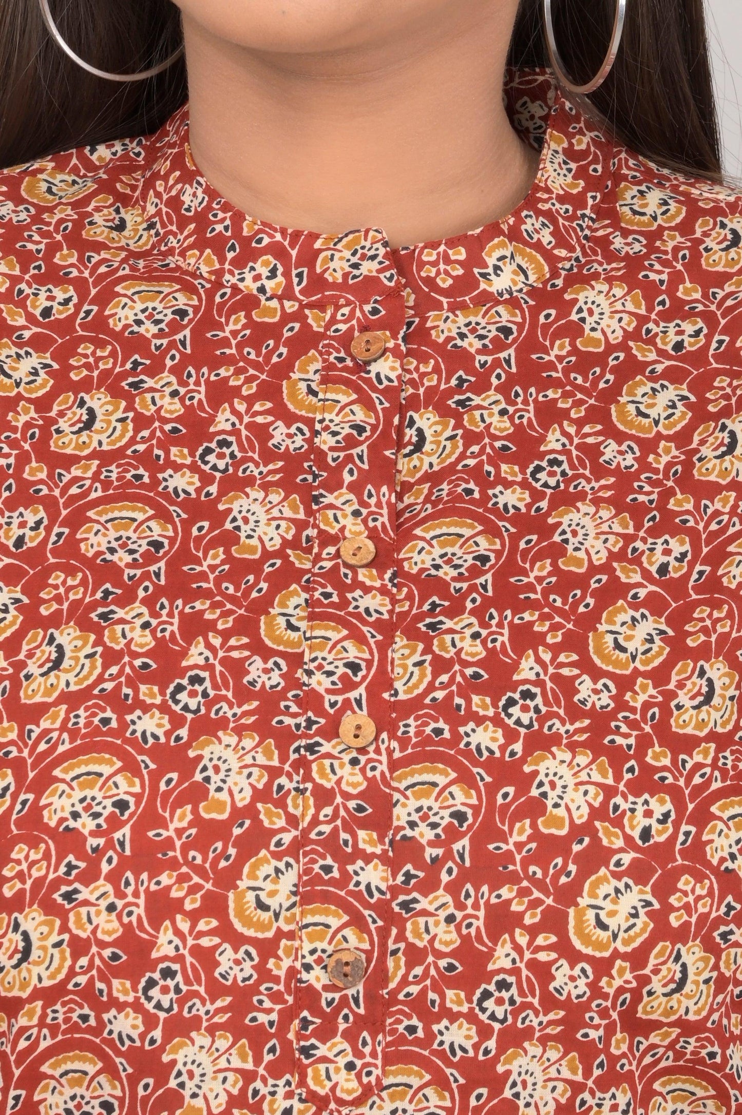 Women's Ethnic Printed Cotton Kurta