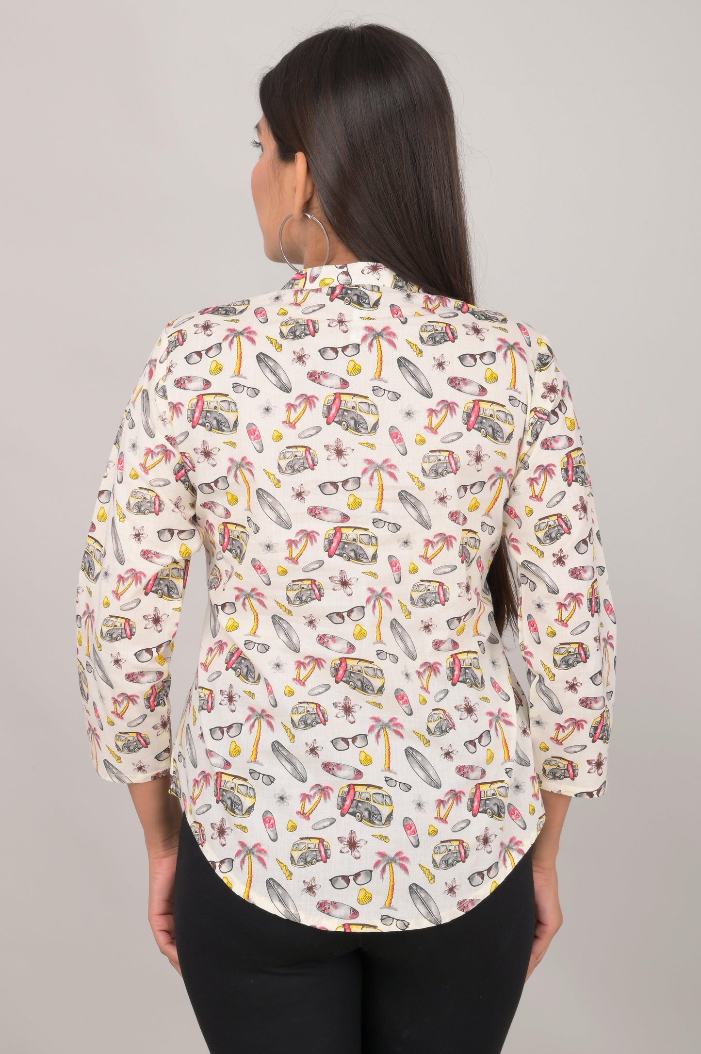 Women's Ethnic Printed Cotton Kurta