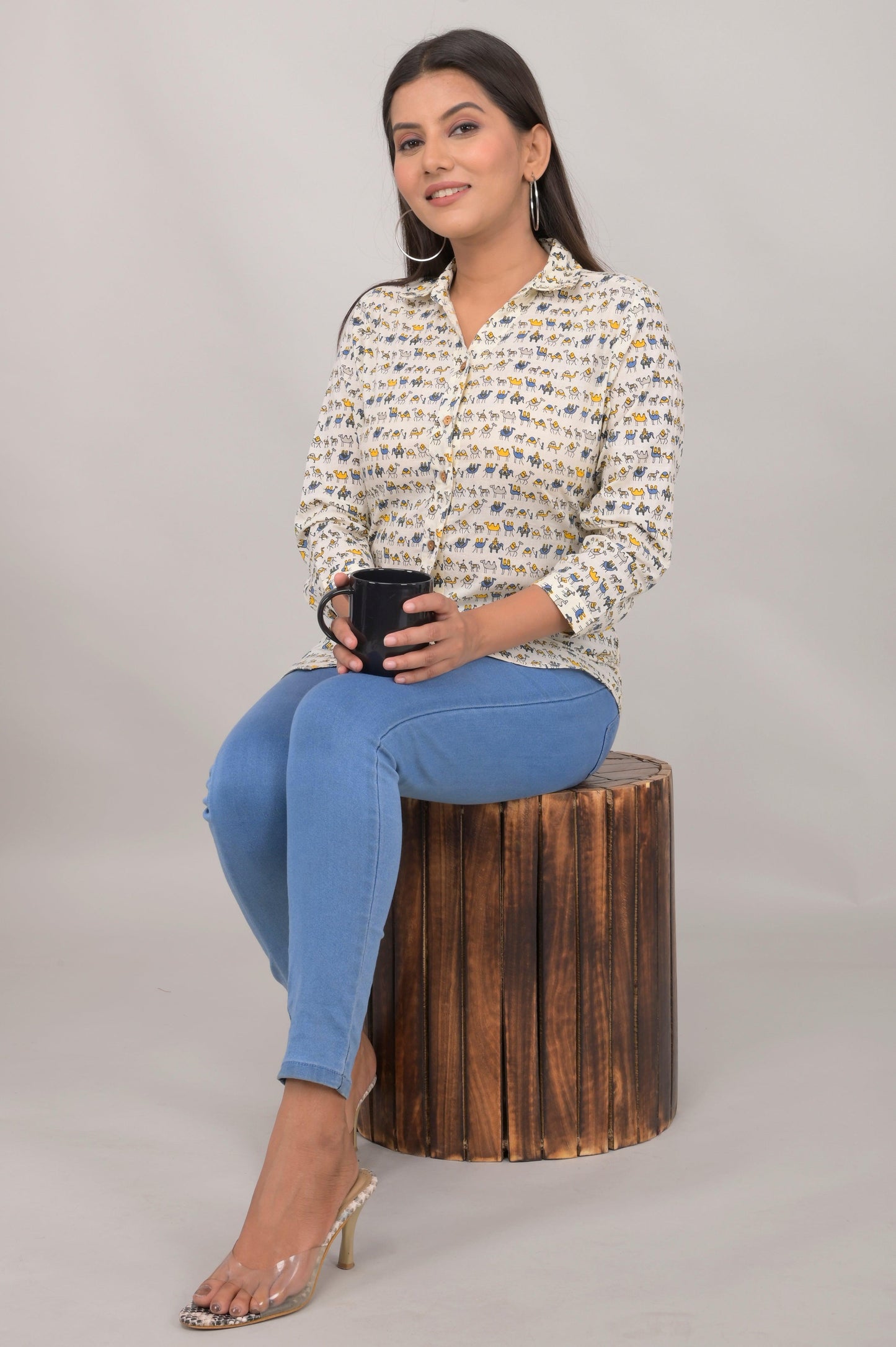 Women's Ethnic Printed Shirts
