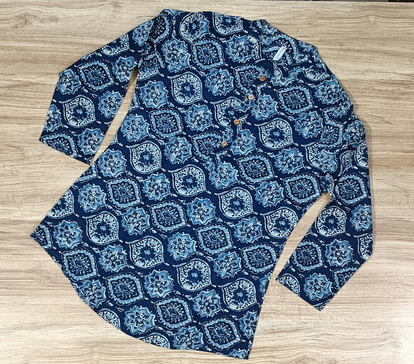 Women's Ethnic Printed Cotton Kurta