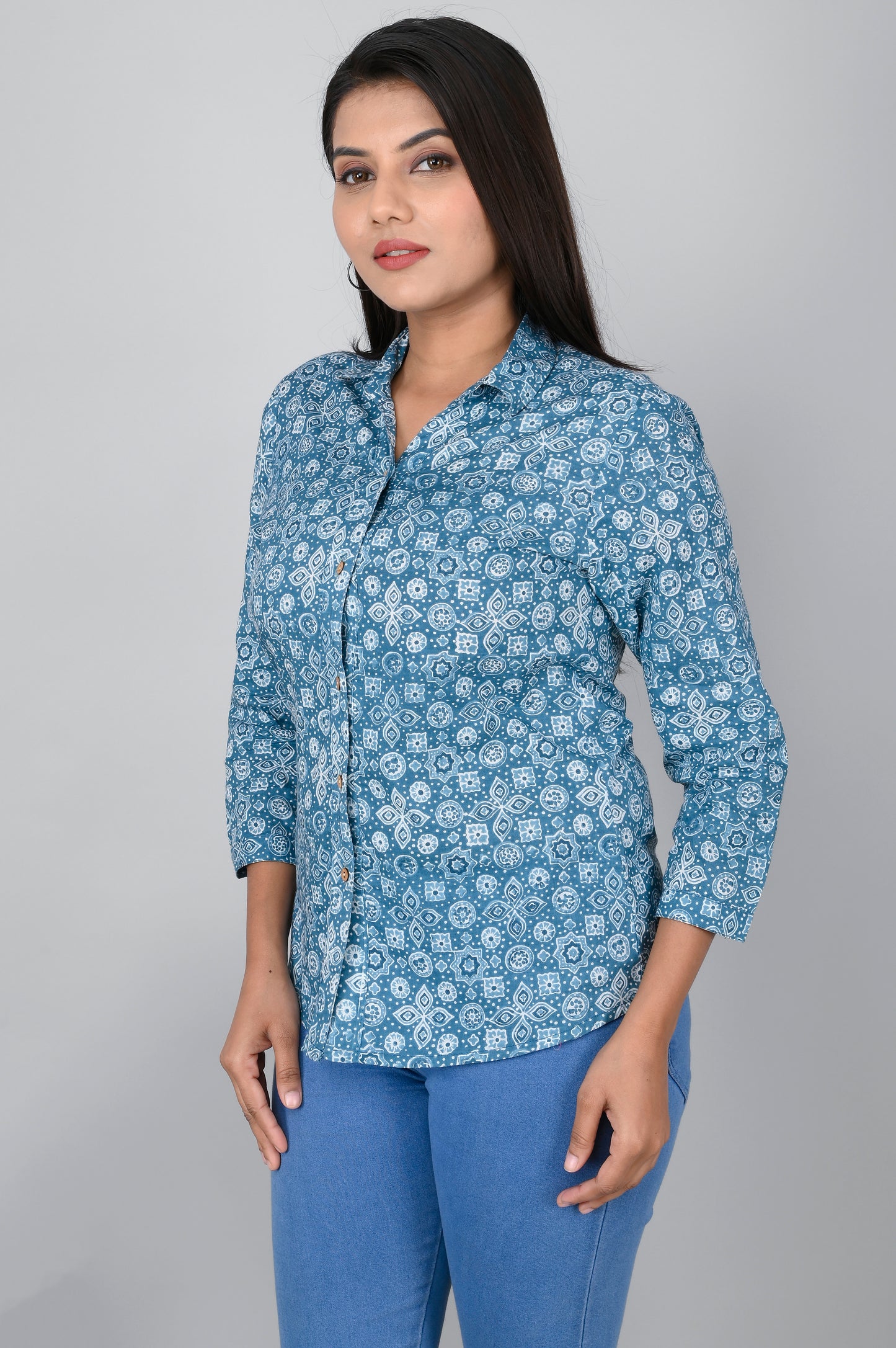 Women's Ethnic floral Printed Shirts