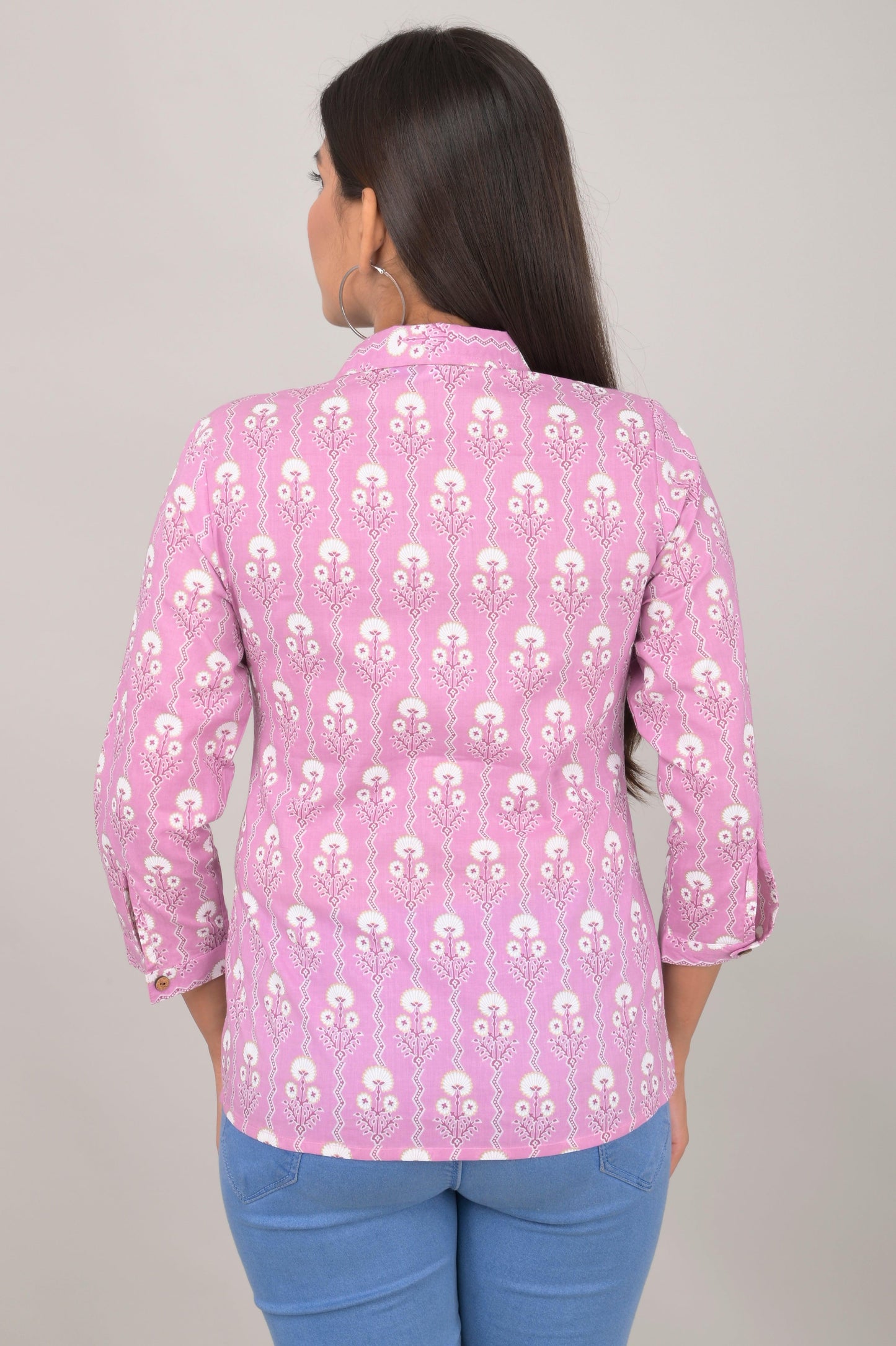 Women's Ethnic Floral Printed Shirts